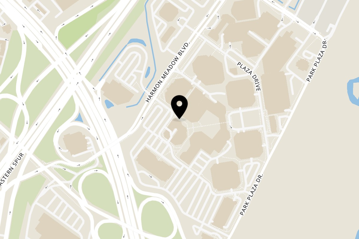 Map showing the location of Cumin N Eat Secaucus on 700 Plaza Drive in Secaucus